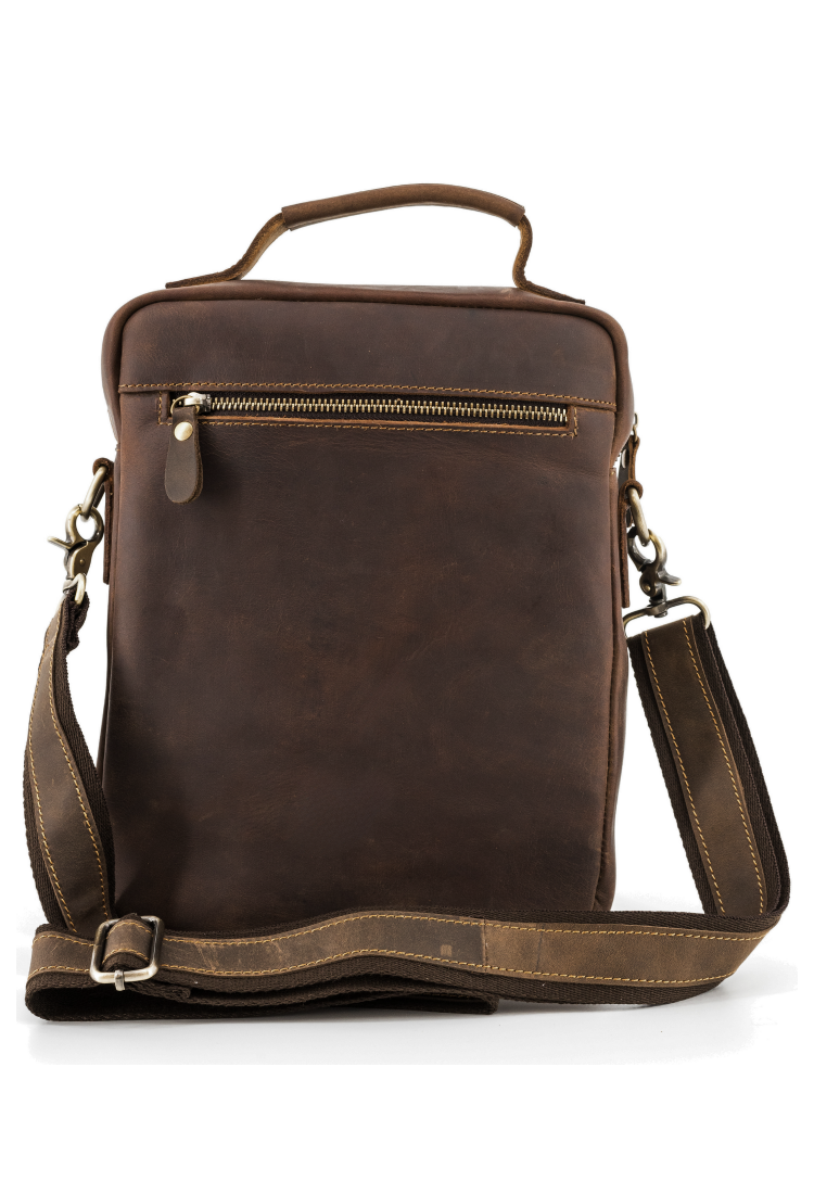 Leather crossbody bag HML001